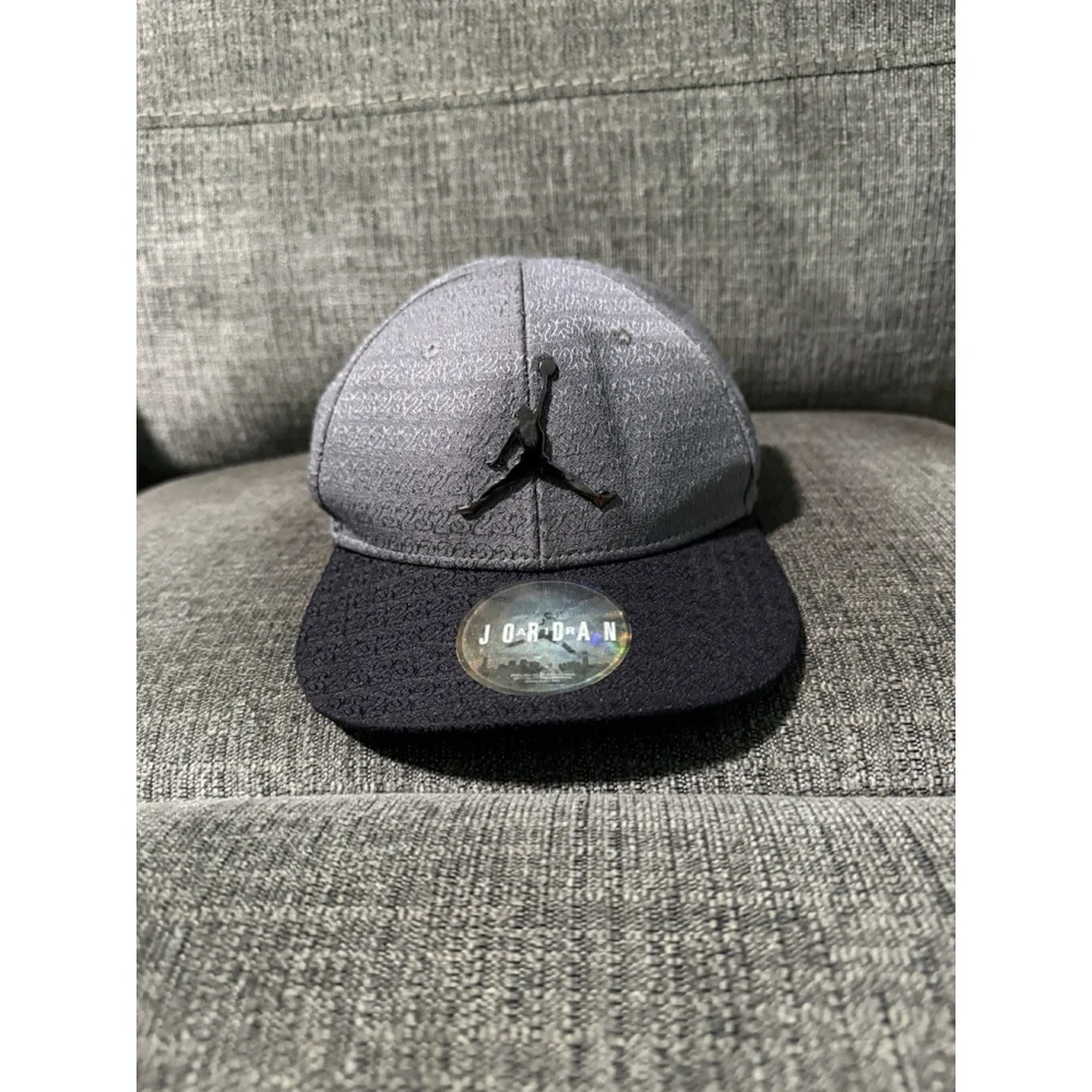 Nike Air Jordan Jumpman Pro SnapBack Hat Bkack/Gray Toddler